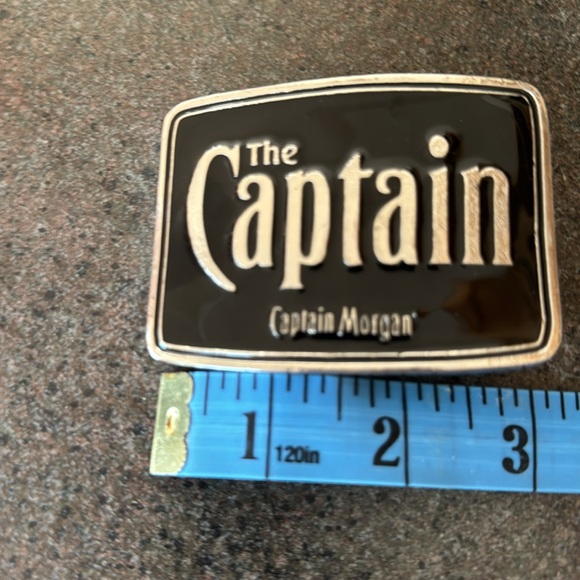 Captain Morgan belt buckle. Distillery rum - Picture 3 of 4